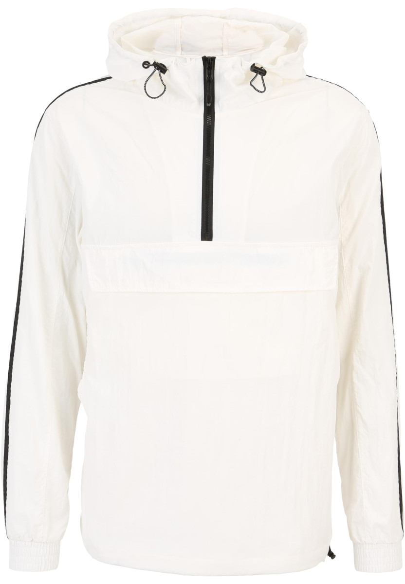 Crinkle Nylon Pull Over Jacket