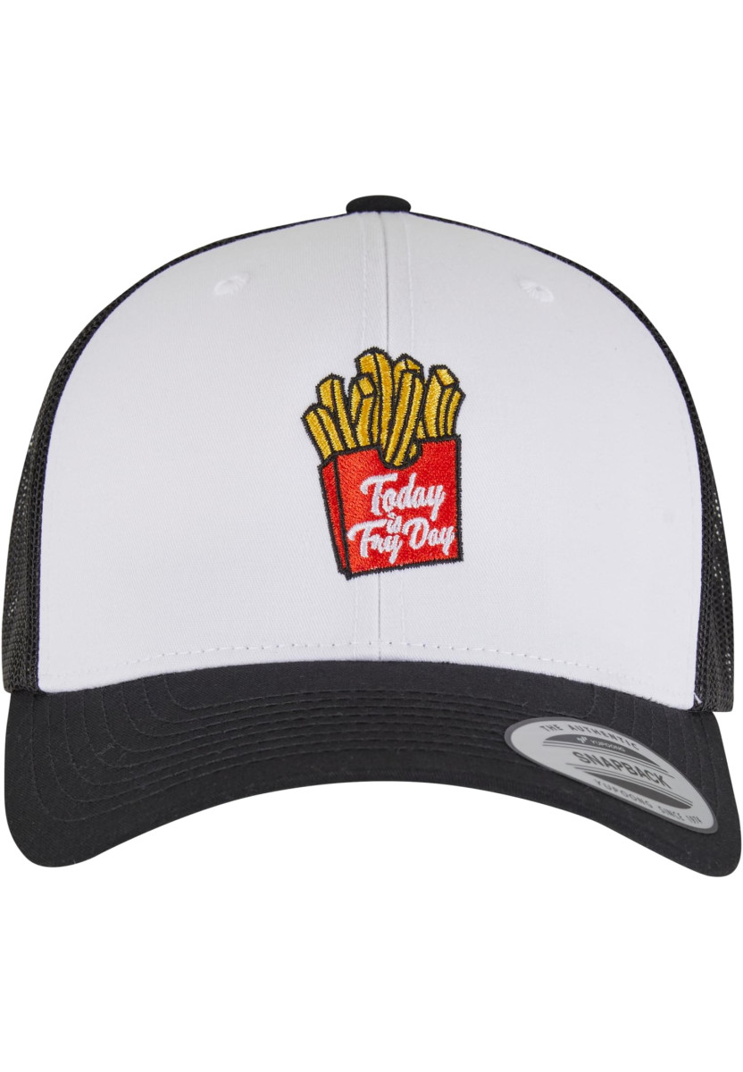 Today Is Friday Retro Trucker Colored Front