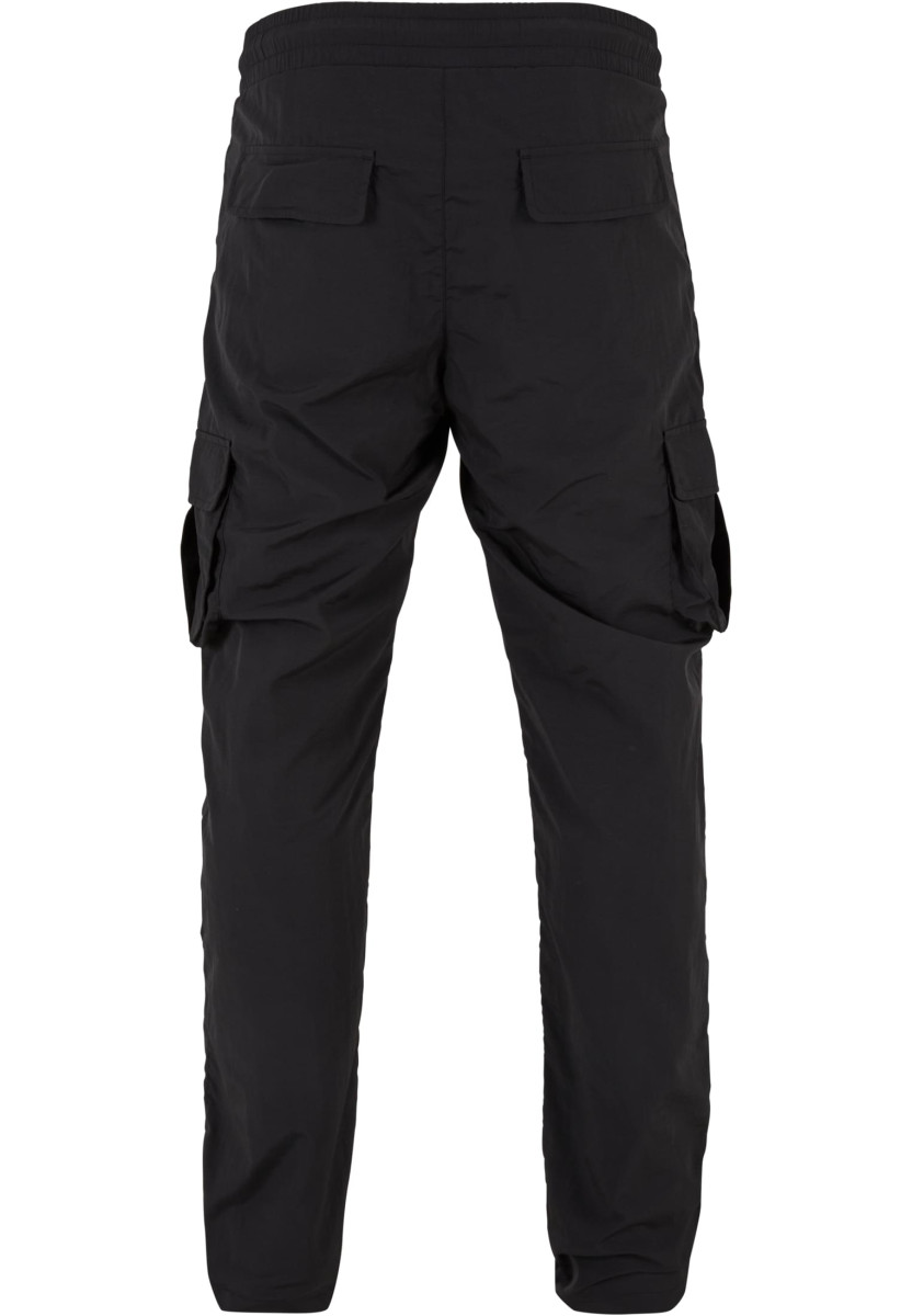 Straight Leg Nylon Cargo Pants