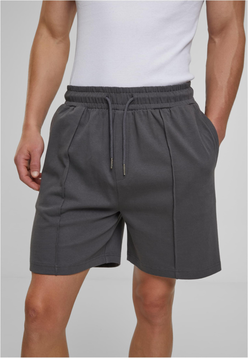Heavy Jersey Pintuck Track Shorts