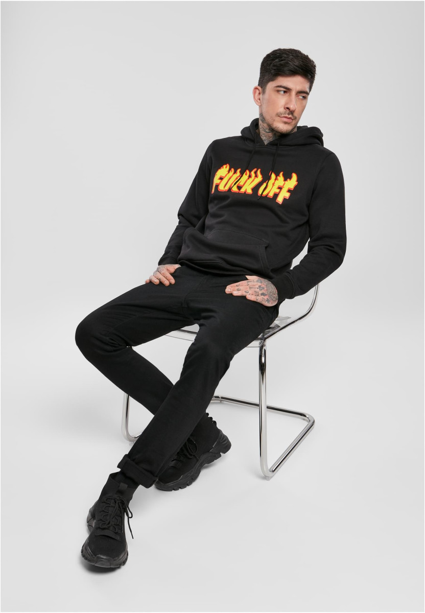 Fuck Off Flames Hoody