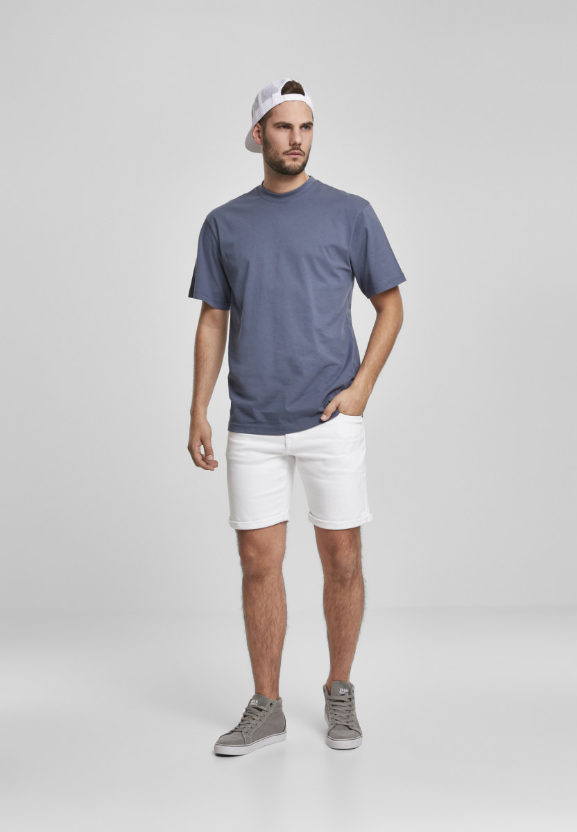 5 Pockets Slim Fit Denim Shorts