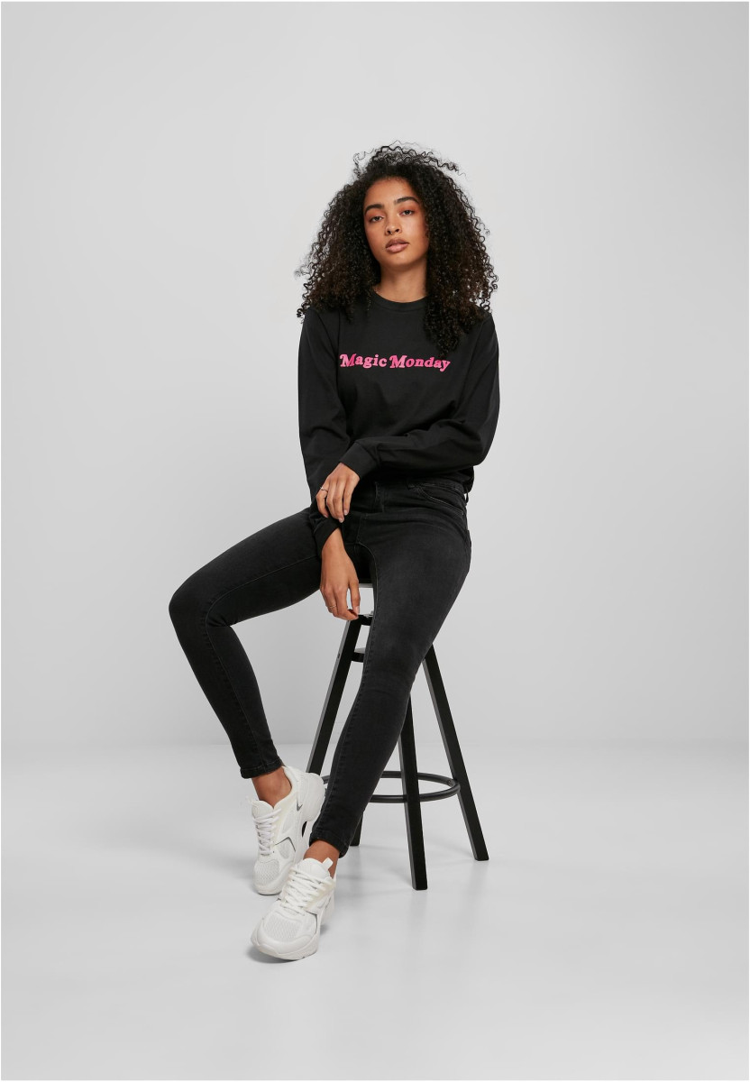 Ladies Magic Monday Slogan Longsleeve