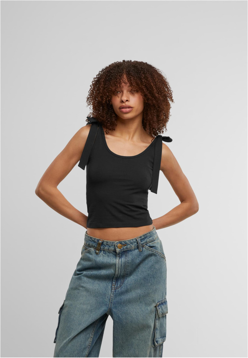 Ladies Tied Basic Jersey Top 2-Pack