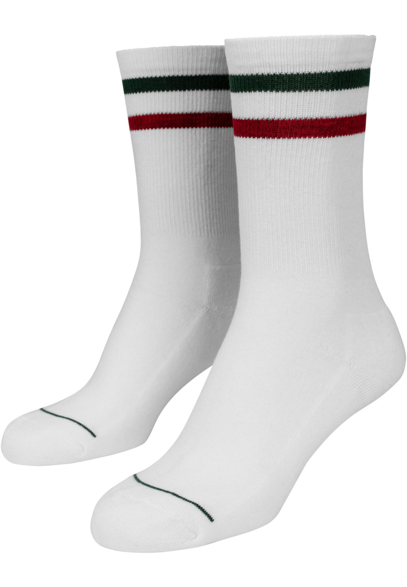 3-Tone College Socks 2-Pack