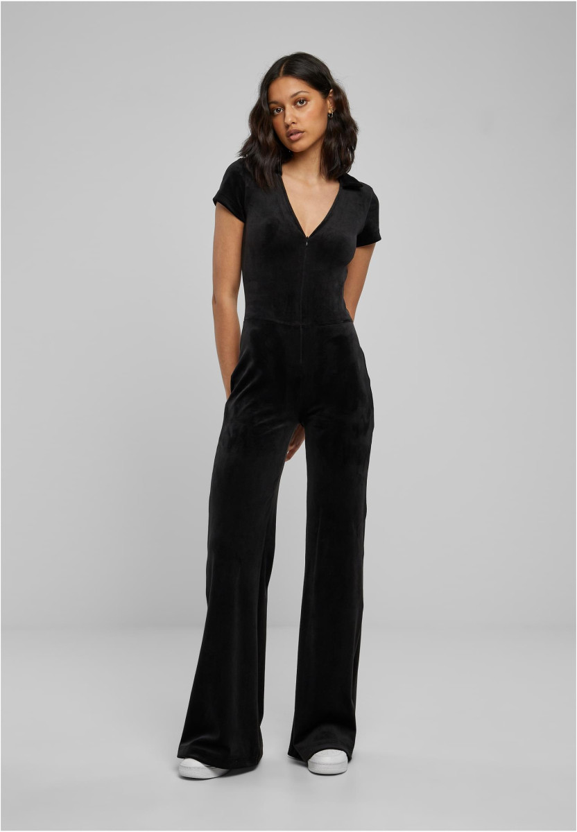 Ladies Velvet Jumpsuit