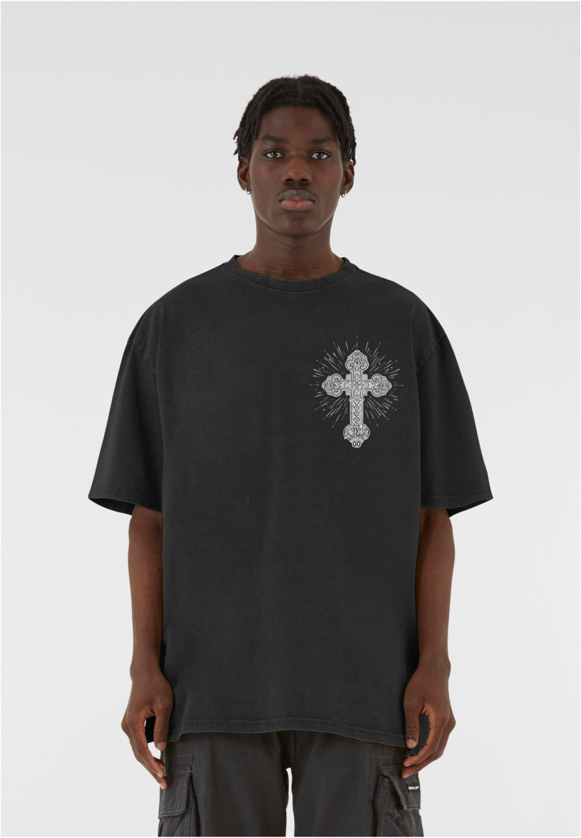 MJG Heavy Oversized Acid Washed Tee - Grace of God