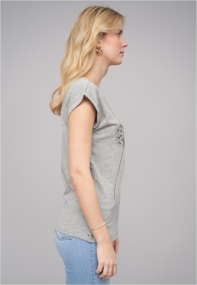 Ladies 77 Pusteblume Grey Tee