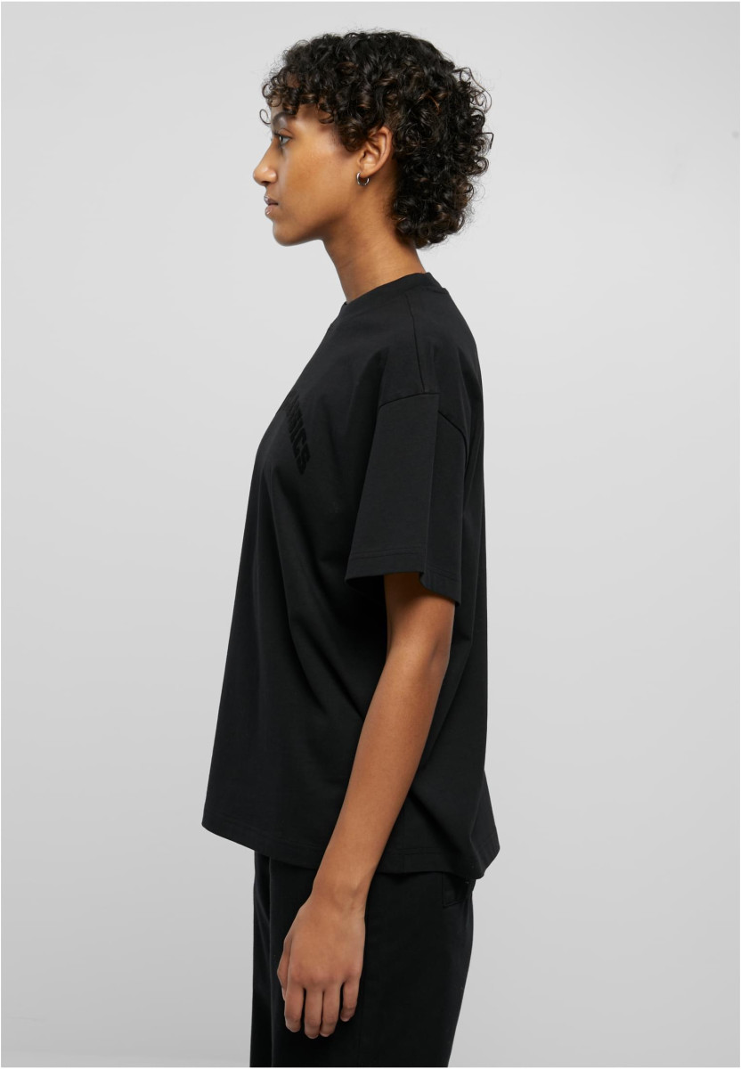 Ladies Oversized Flock Tee