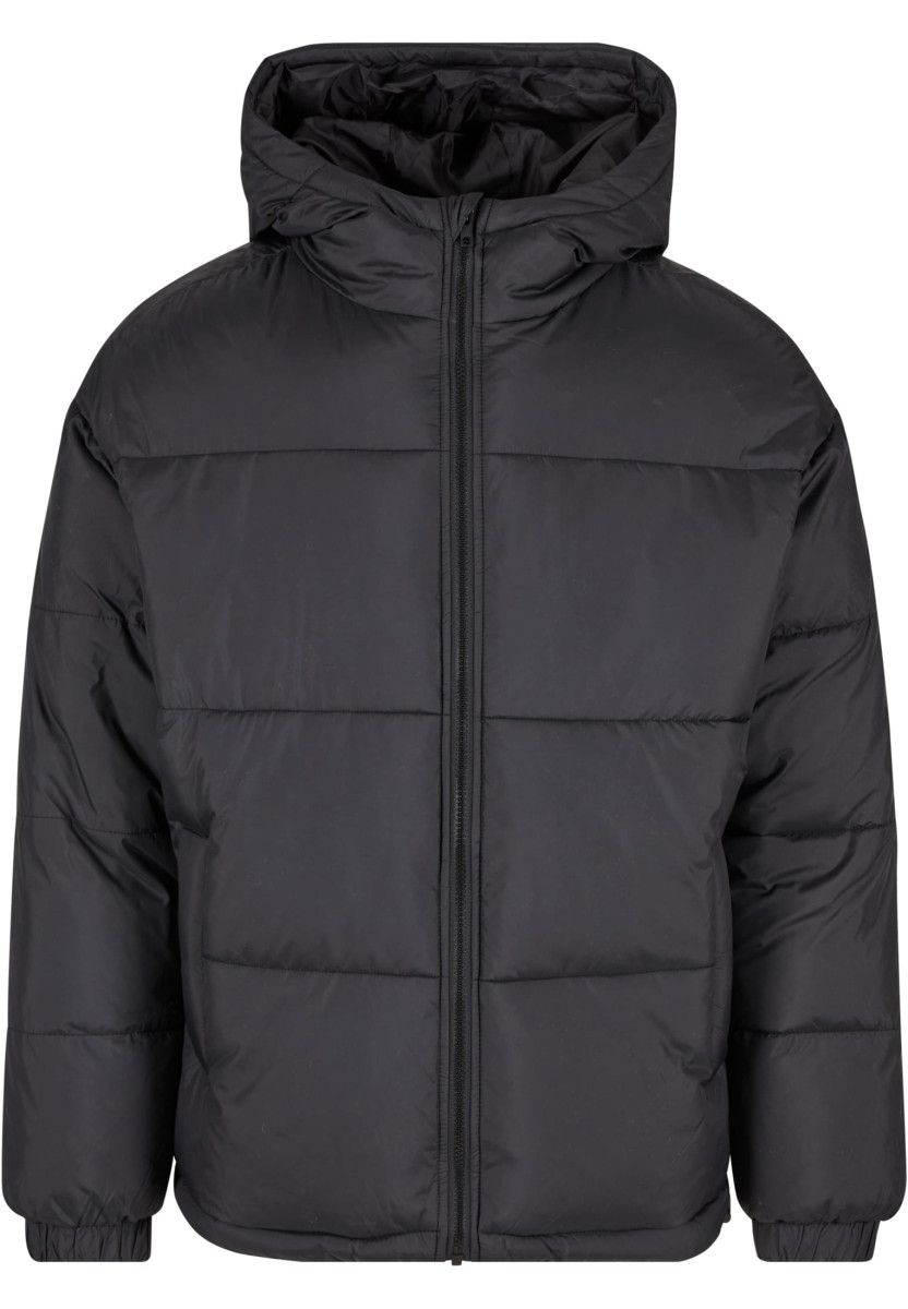 Basic Puffer Jacket With Hood