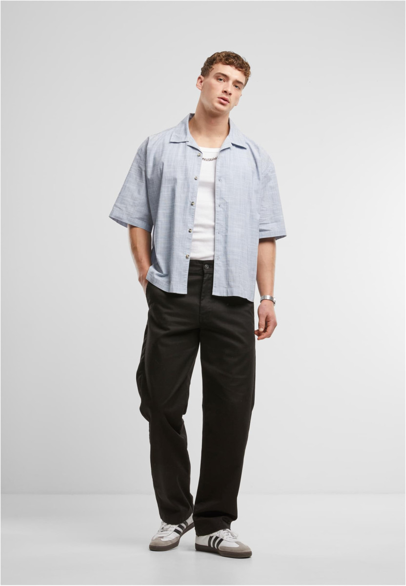 Boxy Structured Short Sleeves Shirt
