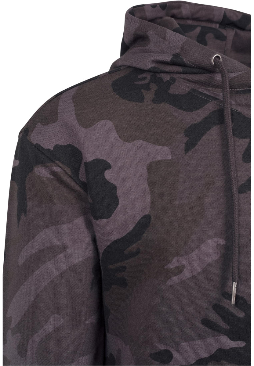 High Neck Camo Hoody