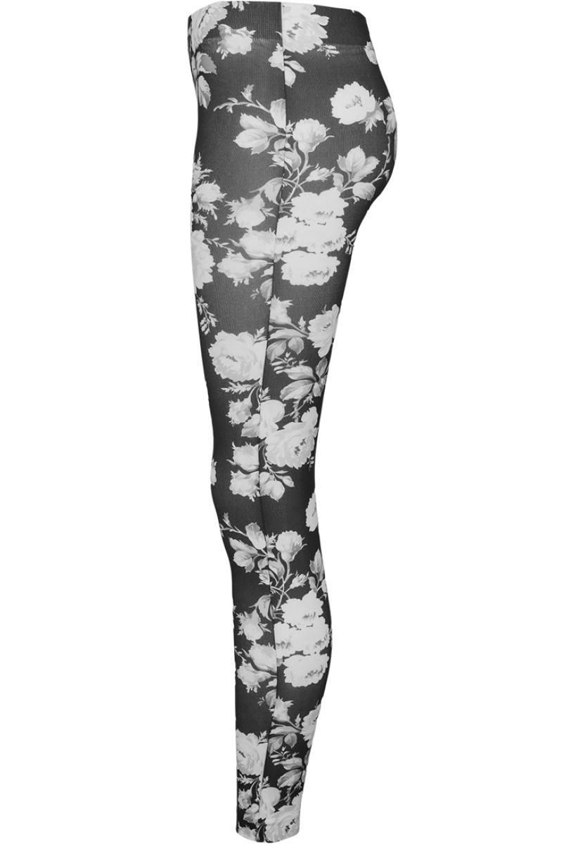 Ladies Flower Leggings