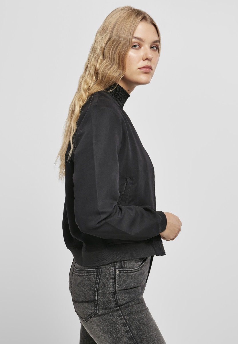 Ladies Viscose Twill Blouson