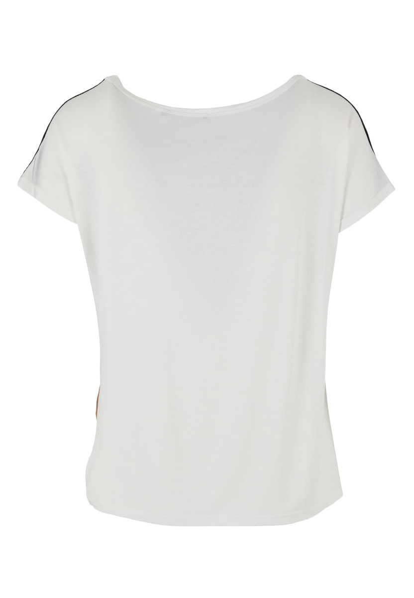 Cloud5ive Damen Viskose Colorblock T-Shirt