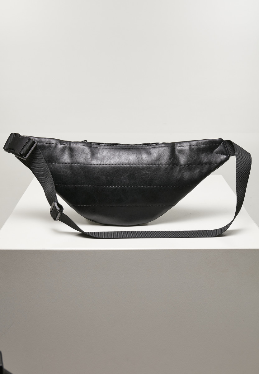 Puffer Imitation Leather Shoulder Bag