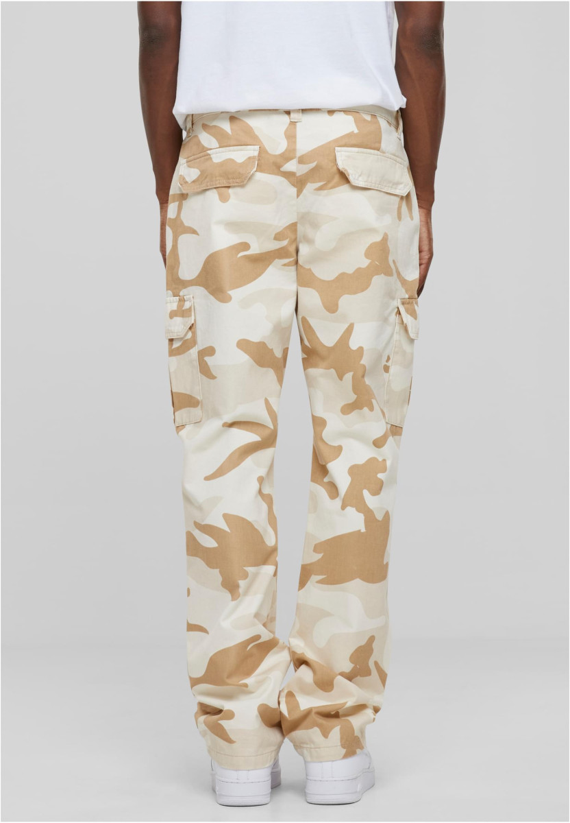 Straight Leg Camo Cargo Pants