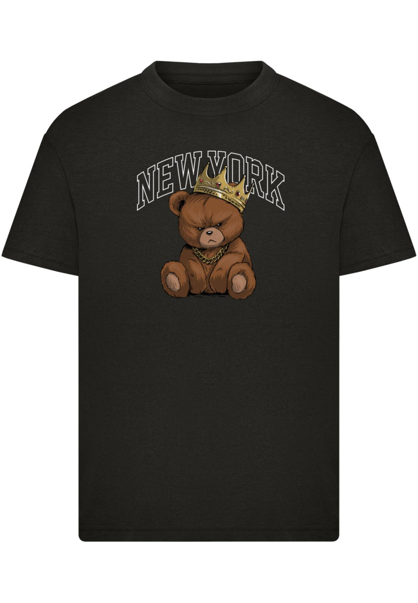 Kids NY Crowned Bear Tee
