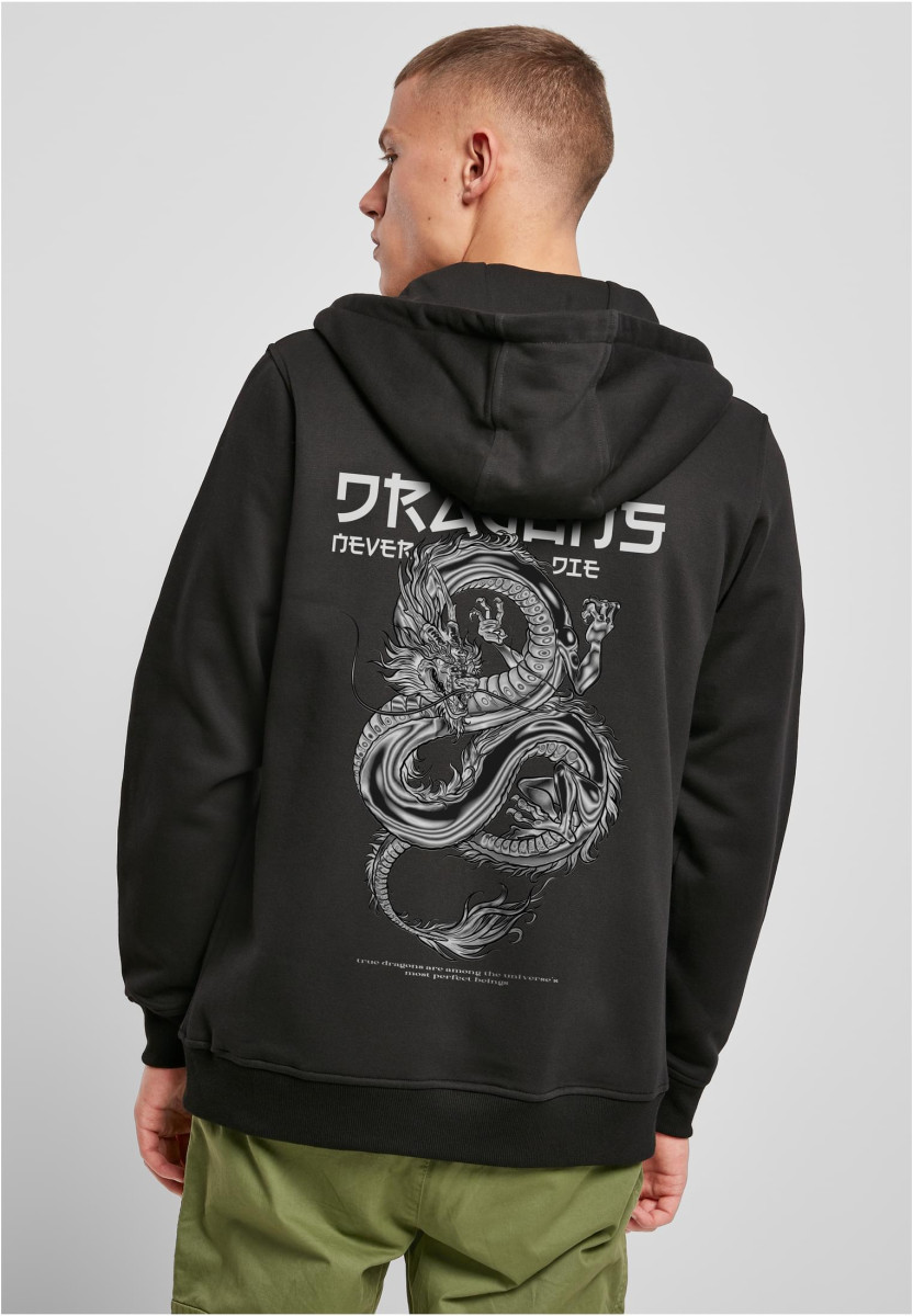 Dragons Never Die Heavy Zip Hoody