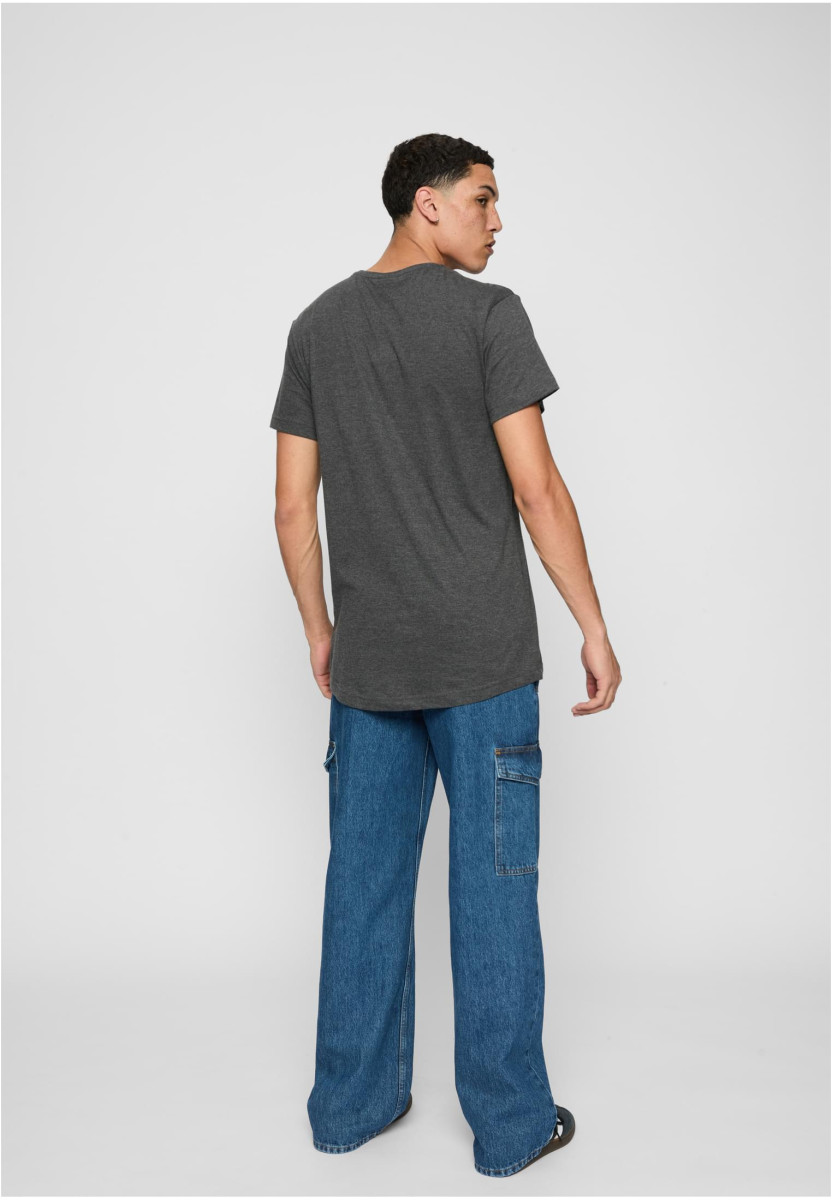 Shaped Long Tee with Urban Classic Print