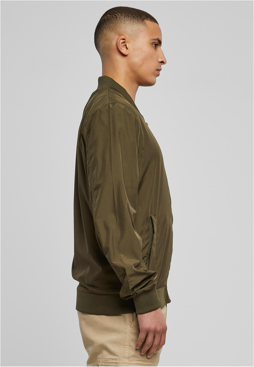 Nylon Bomber Jacket