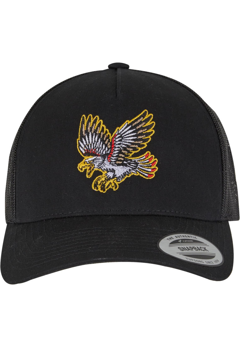 Bravery Eagle Trucker Cap
5-Panel Retro Trucker Cap