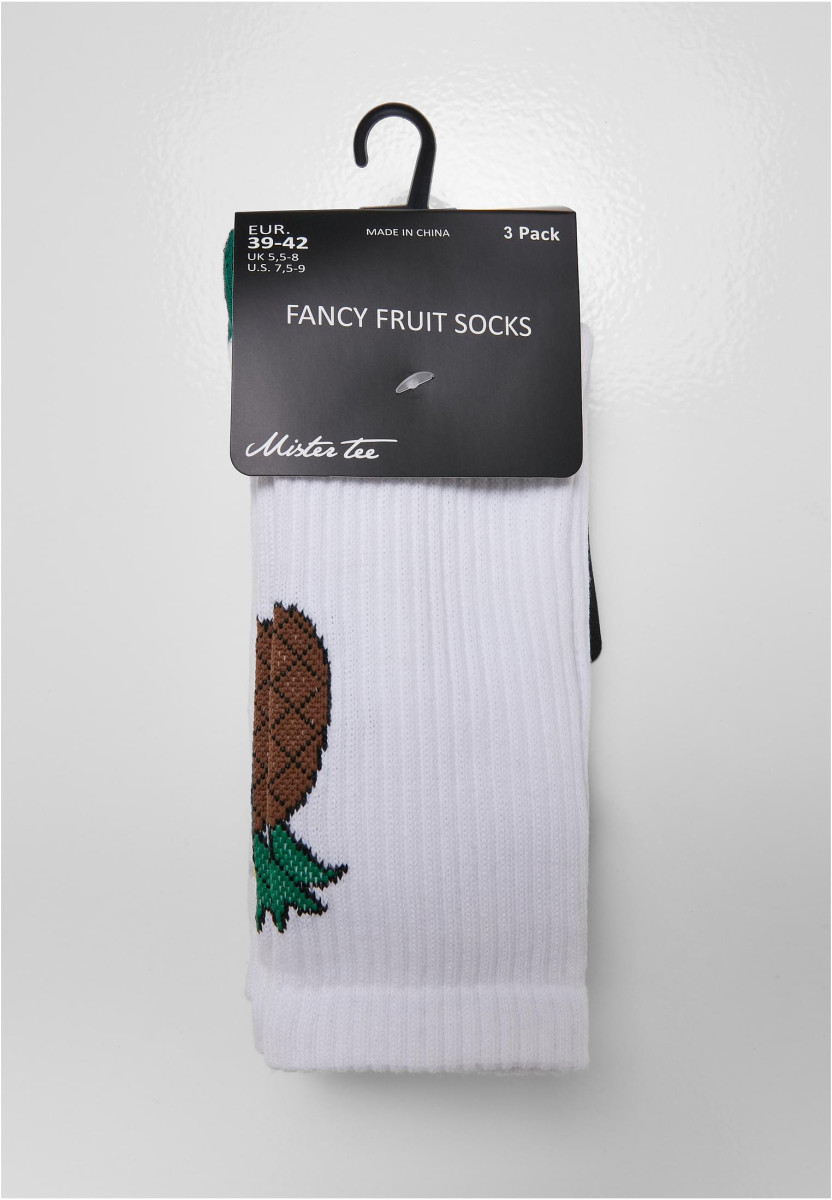 Fancy Fruit Socks 3-Pack
