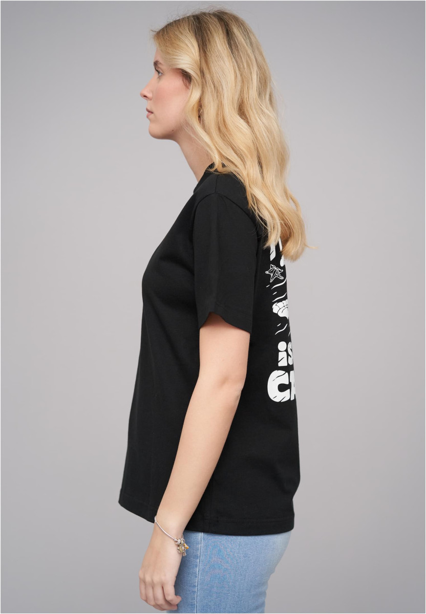 Ladies 77 Ocean Black Tee