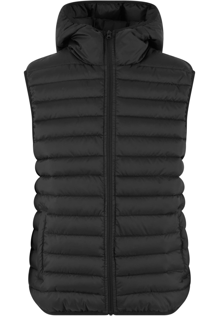 Basic Light Weigh Vest With Hood