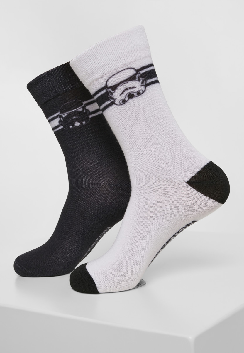 Stormtrooper Head Socks 2-Pack
