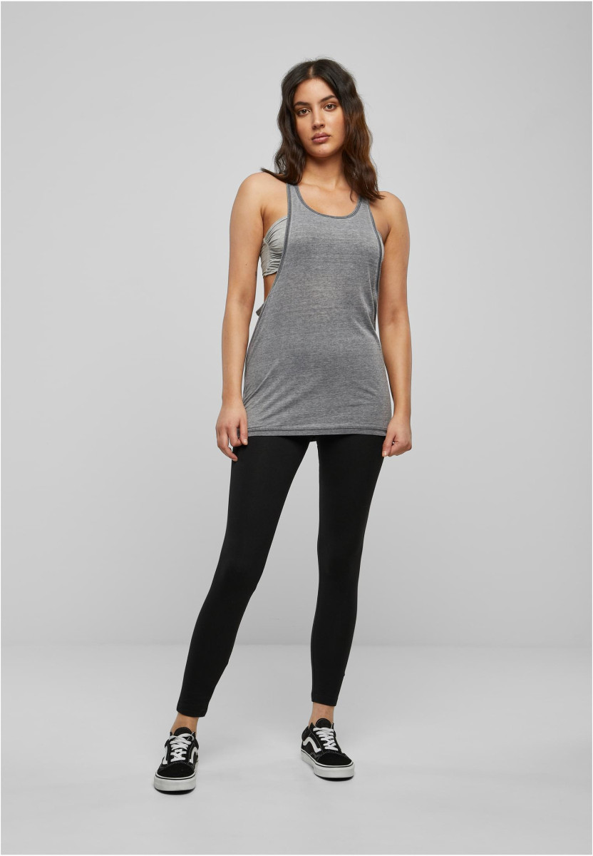 Ladies Loose Burnout Tank