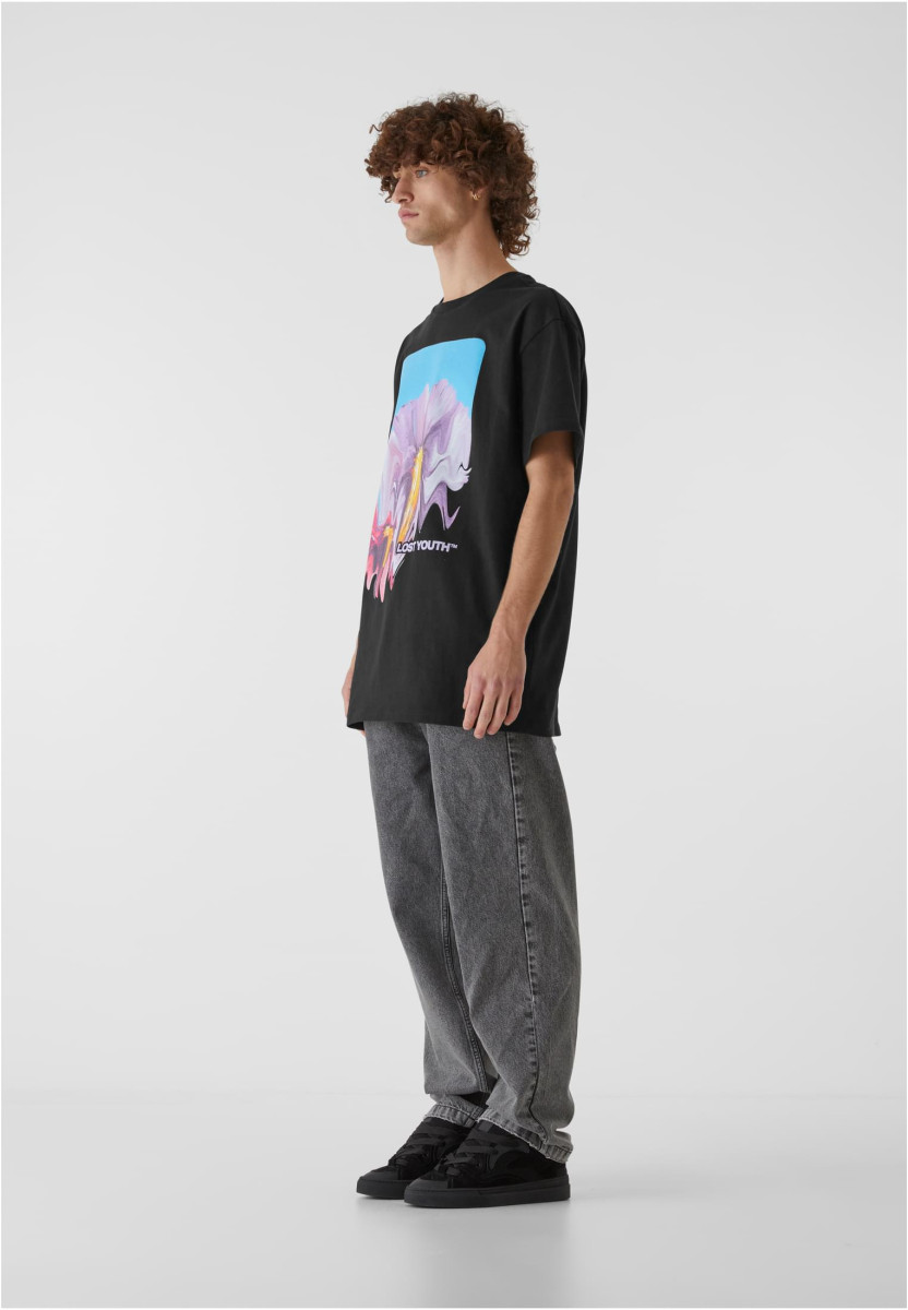 LY TEE - BLURRED FLOWERS