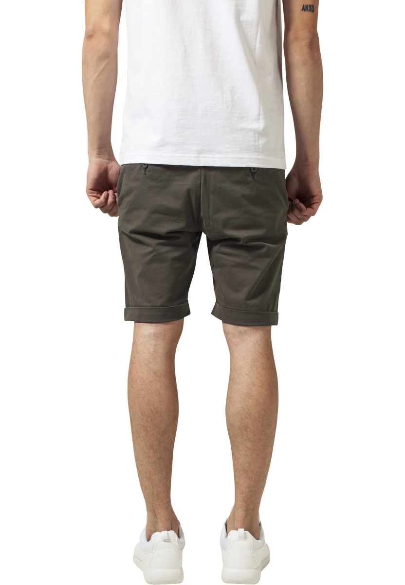 Stretch Turnup Chino Shorts