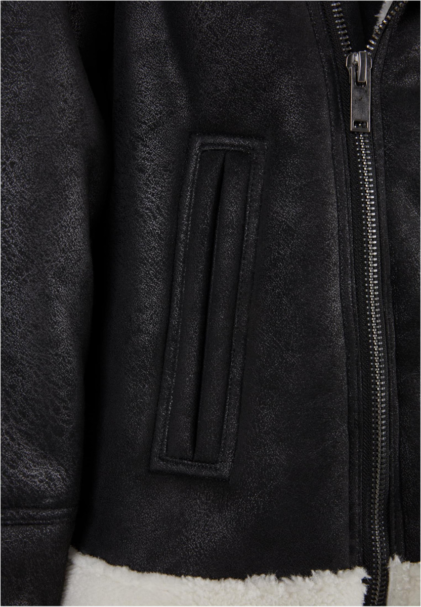 Shearling Biker Jacket