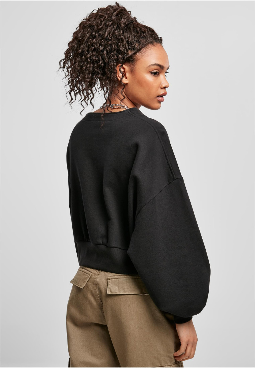 Ladies Organic Oversized Short Terry Cardigan