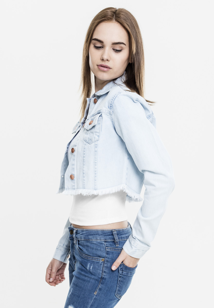 Ladies Short Denim Jacket