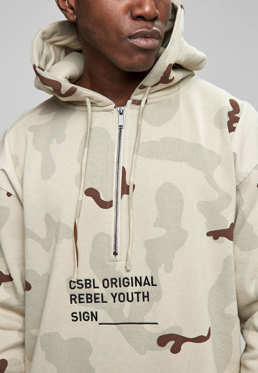 CSBL Rebel Youth Half Zip Hoody