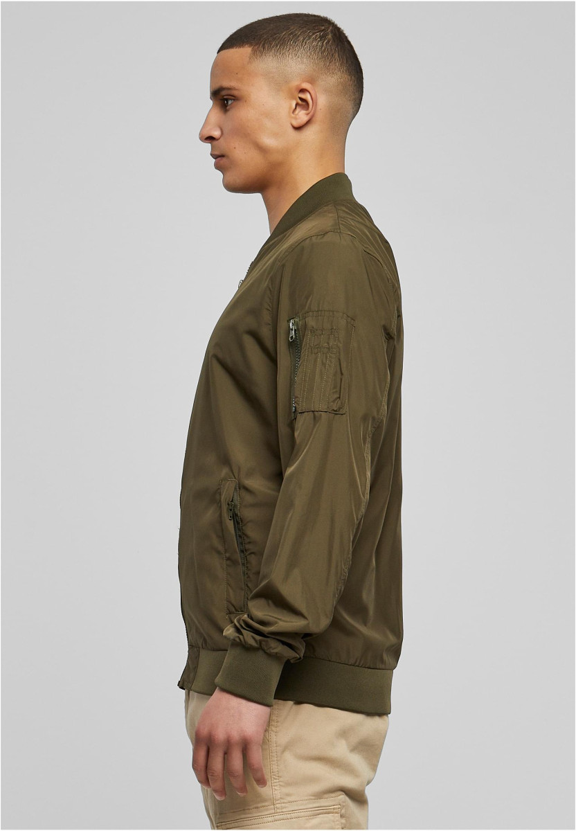 Nylon Bomber Jacket