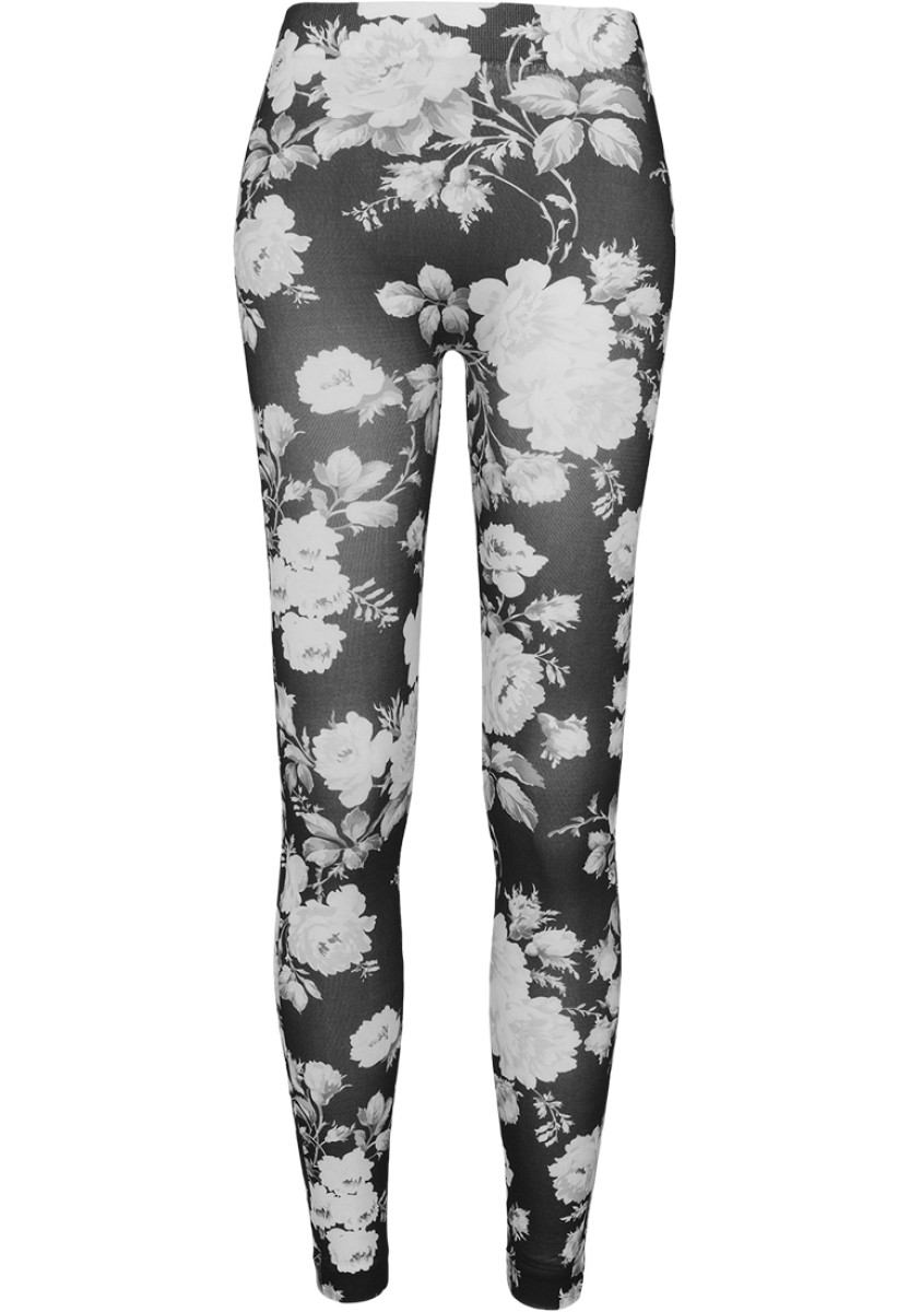 Ladies Flower Leggings