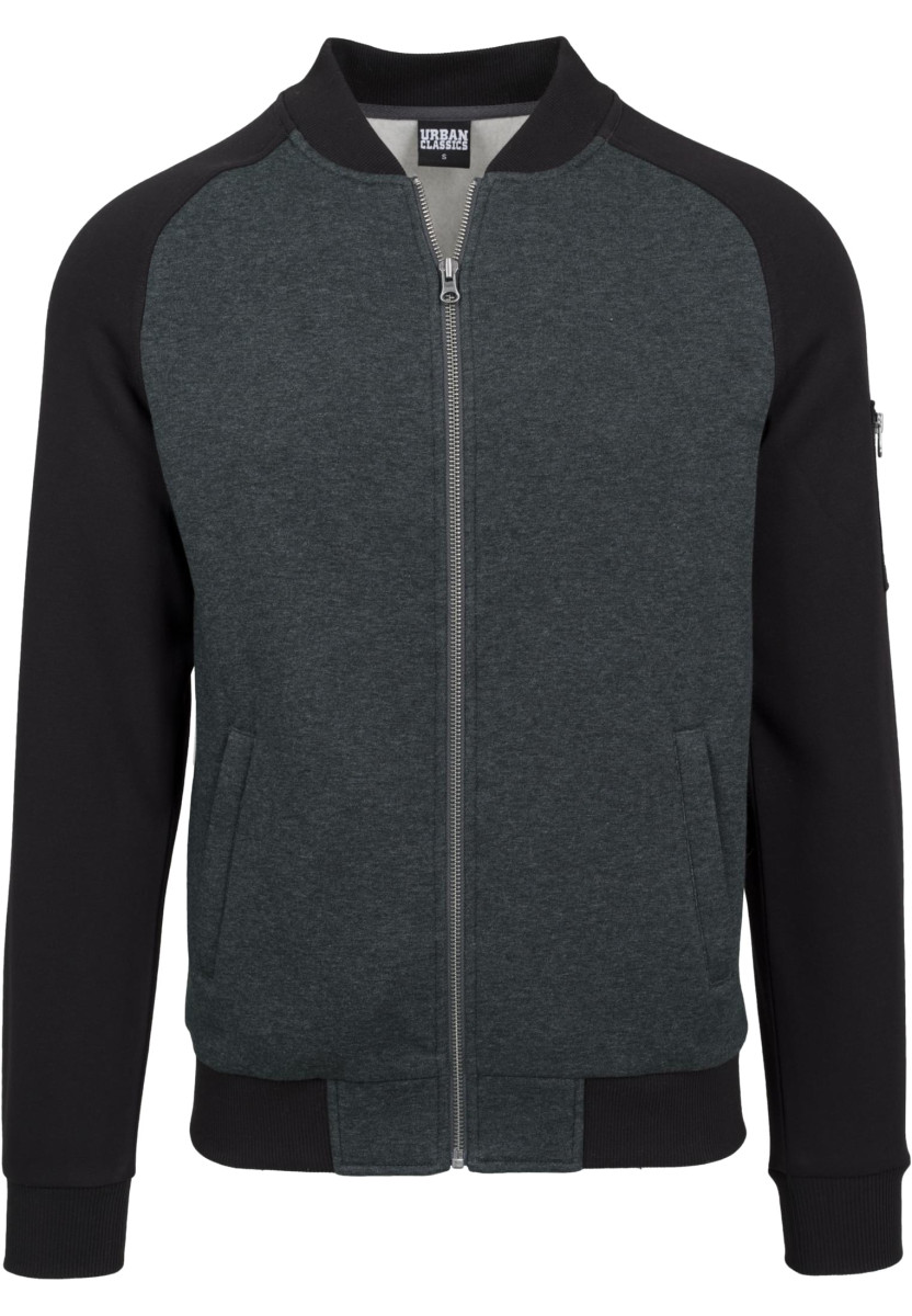 2-Tone Raglan Sweat Bomber