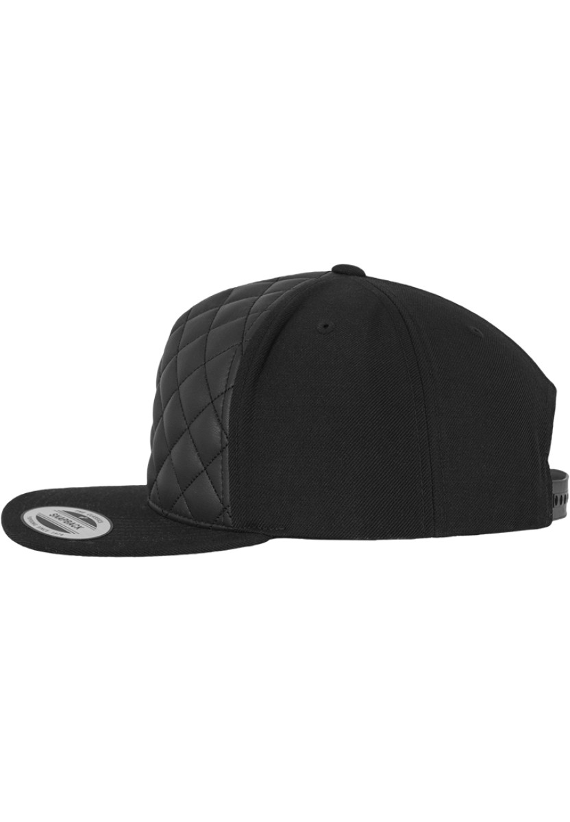 Diamond Quilted Snapback