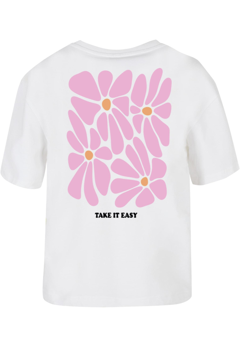 Take It Easy Flowers Tee