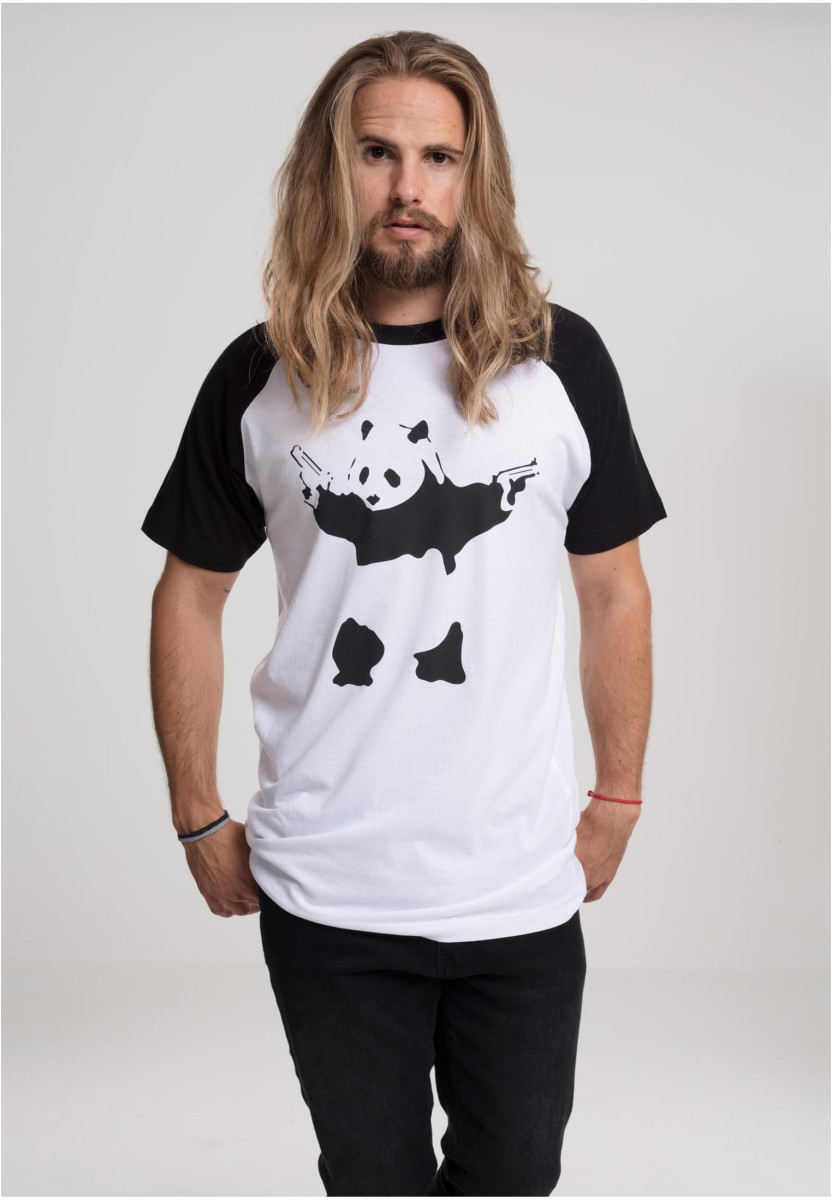 Brandalised - Banksy?s Graffiti Panda Raglan Tee
