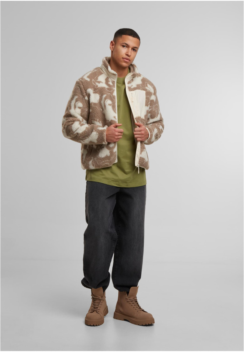 Pattern Teddy Trackjacket