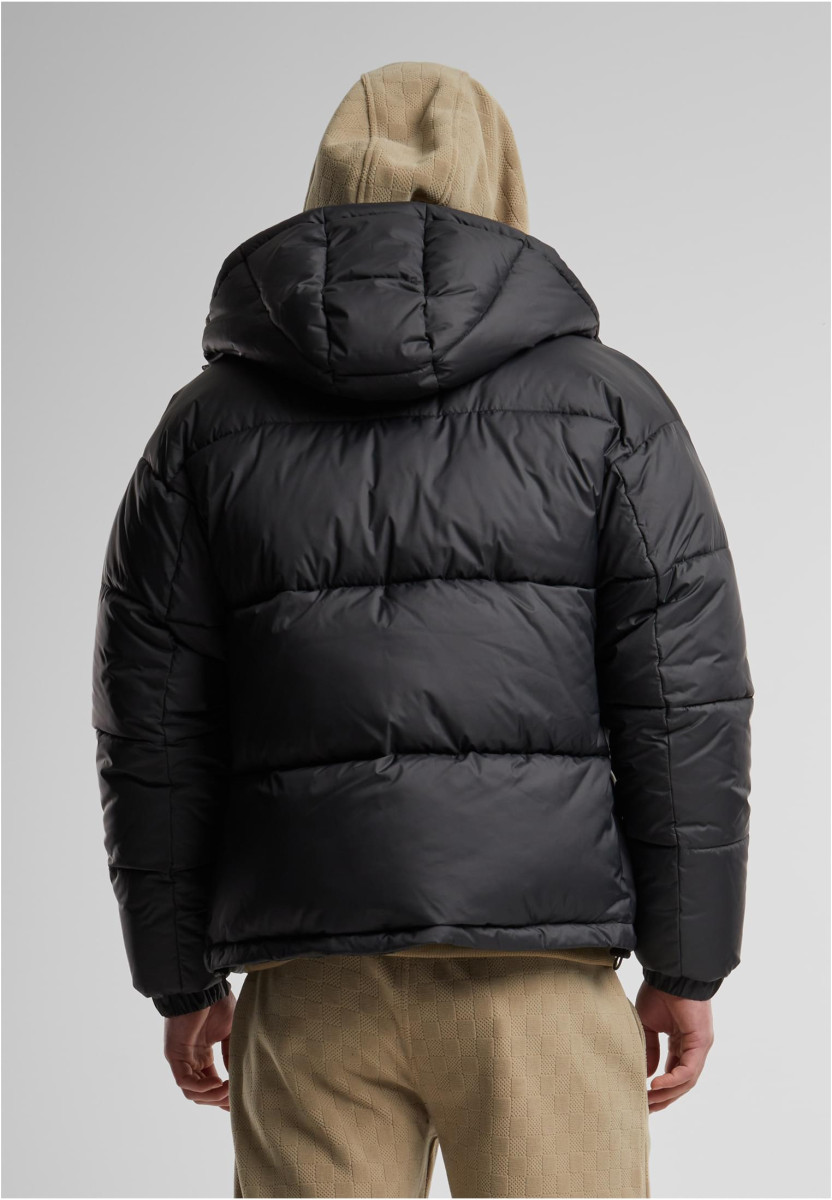 Basic Puffer Jacket With Hood