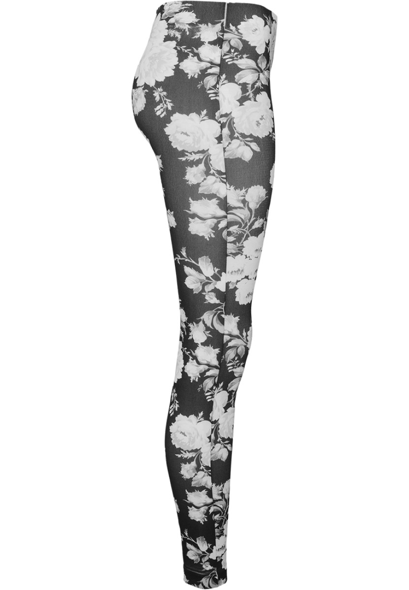 Ladies Flower Leggings