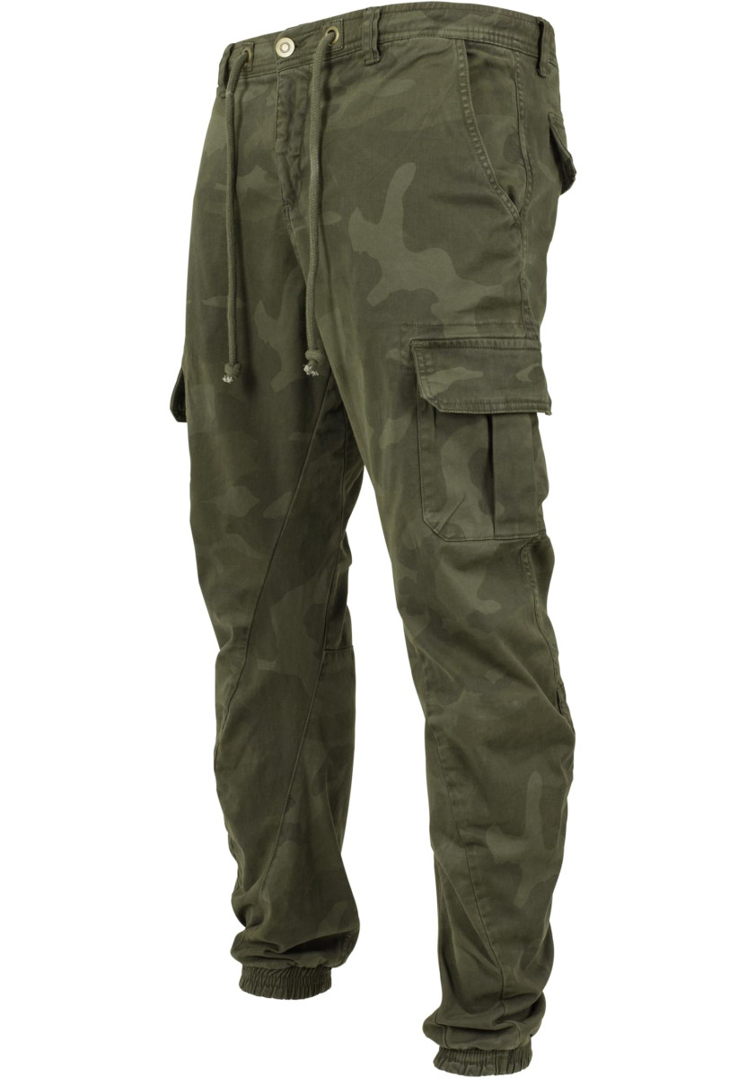 Camo Cargo Jogging Pants