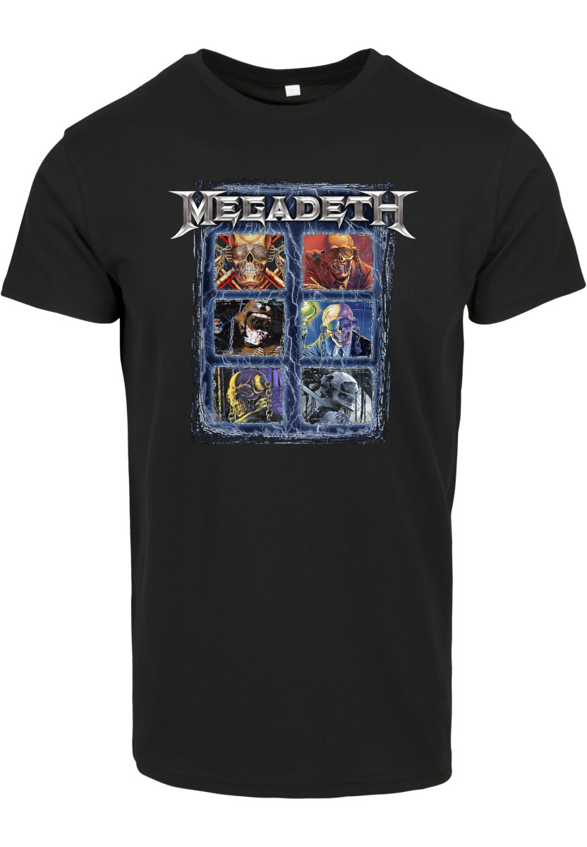 Megadeth Heads Grid Tee