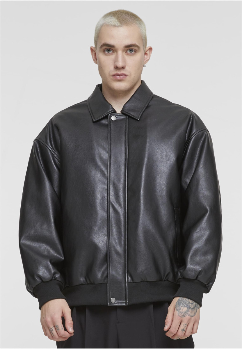 Synthetic Leather Blouson