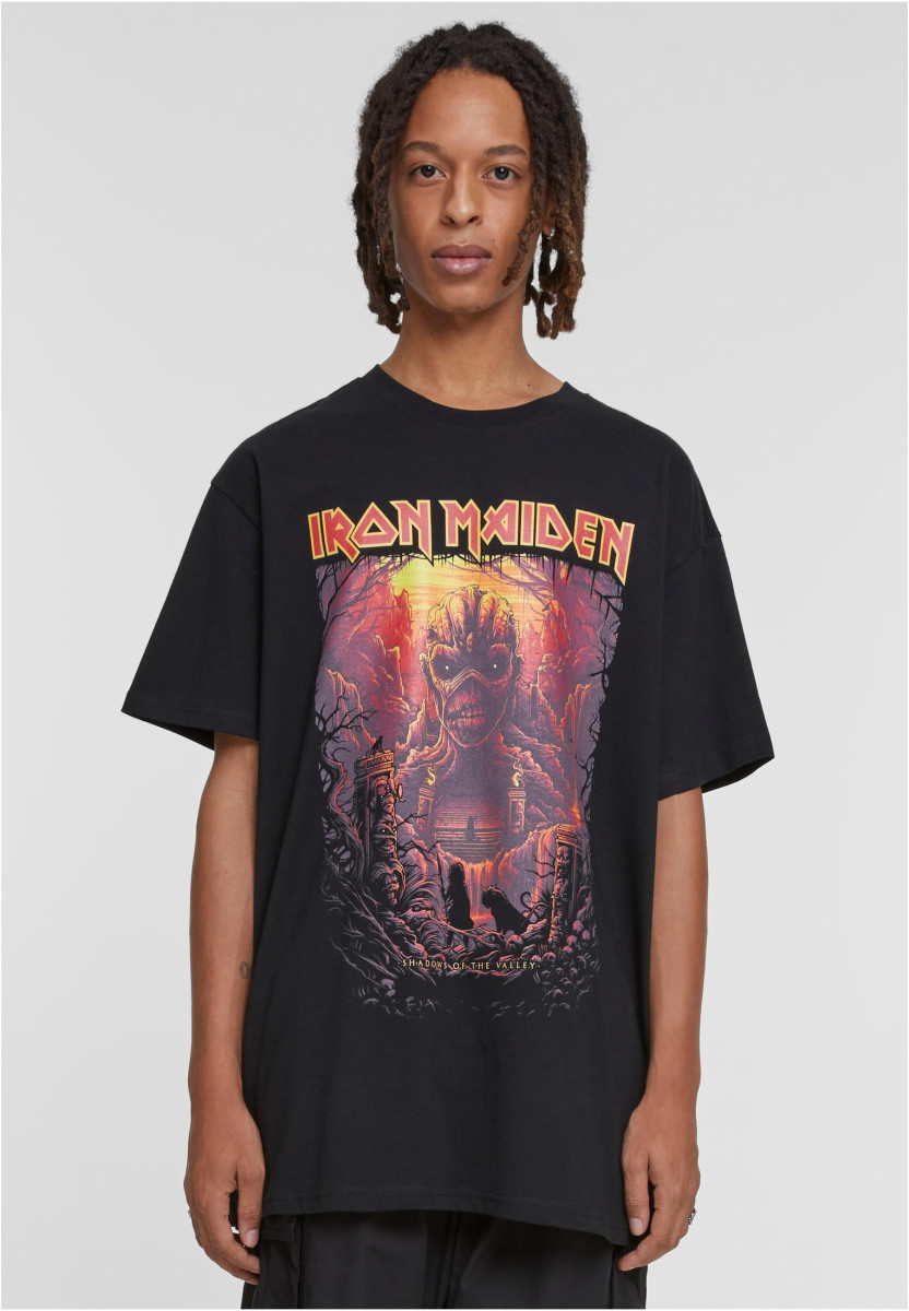 Upscale X Iron Maiden Shadow of the Valley Oversize Tee